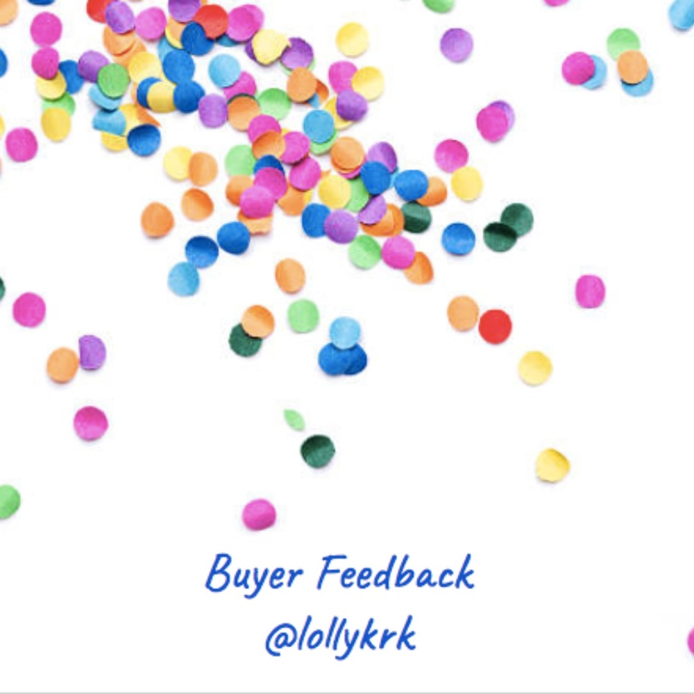 My Buyer Feedback ⭐️⭐️⭐️⭐️⭐️